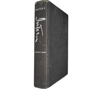 Intern by Doctor X 1965‎ Vintage Hardcover Medical Drama Book Fiction Novel